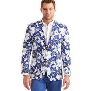NWT - VINEYARD VINES FLORAL BLAZER - 40R - EUC